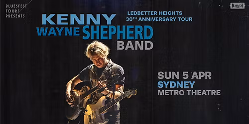 KENNY WAYNE SHEPHERD BAND | Metro Theatre, Sydney