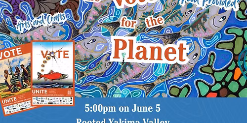 Get Out The Vote for the Planet Arts & Crafts Party