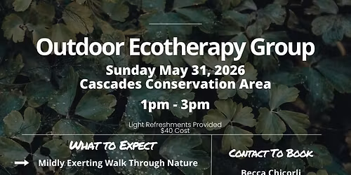 Outdoor Ecotherapy Group