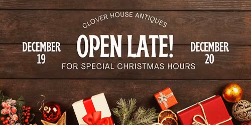 Christmas Late Night Shopping!