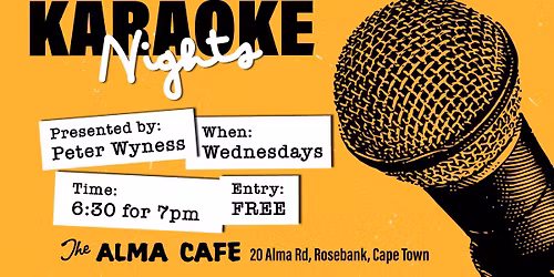Alma Cafe Karaoke!