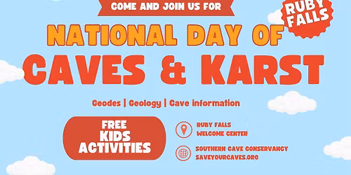 National Day of Caves & Karst at Ruby Falls