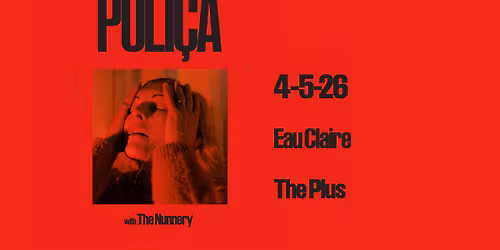 Poli\u00e7a | The Nunnery live at The Plus