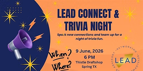 LEAD Connect & Trivia Night Mixer