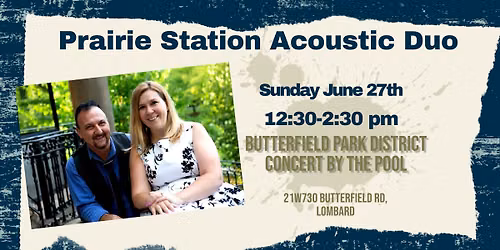 P.S. Acoustic Live at Butterfield Park District (Concert by the Pool) Lombard