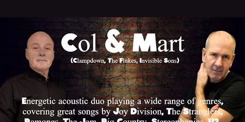 Col & Mart - Live at The Halfway House