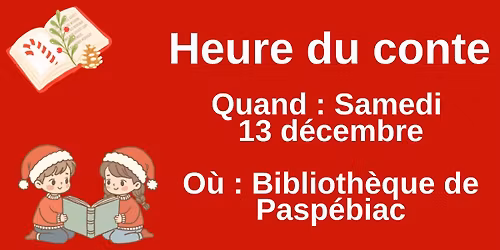 L'heure du conte - spécial Noël 