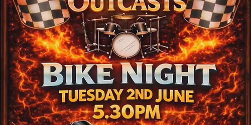 Skegness Bike Night THE OUTCASTS \ud83c\udfb8