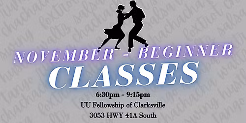 November Beginner Classes