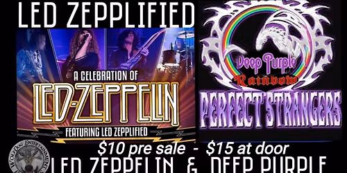 Perfect Strangers\/Deep Purple & Led Zepplified @ The 44