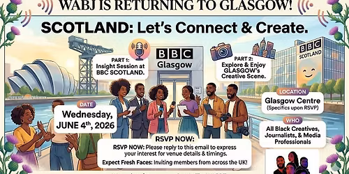 Hello, Glasgow: We Are Black Journos return to BBC Scotland