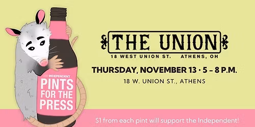 Pints for the Press @ The Union
