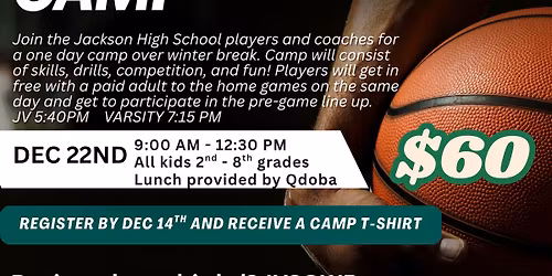 Jackson Girls Winter Basketball Camp