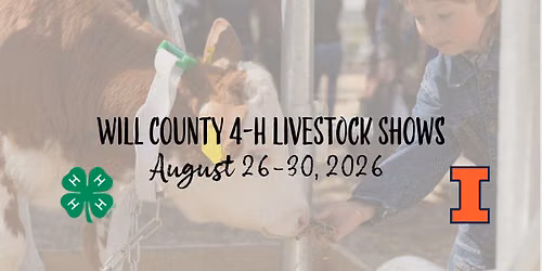 Will County 4-H Livestock Shows