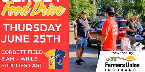Jersey Food Drive at Minot Hot Tots and Honeybees