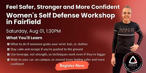 Women\u2019s Self-Defense Workshop | Gracie Sports Fairfield