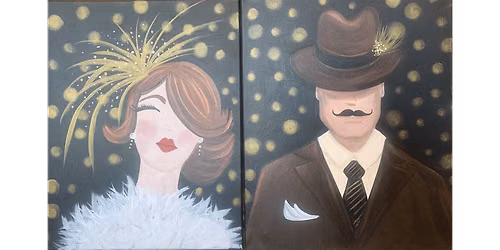 Roaring 20's Party - Paint and Sip in Cincinnati | Classpop!\u2122