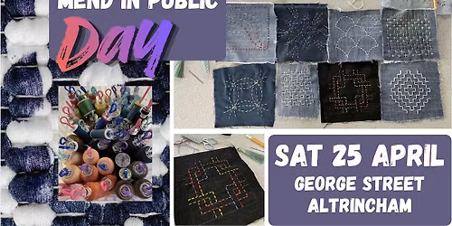 Sashiko  - Mend in Public Day