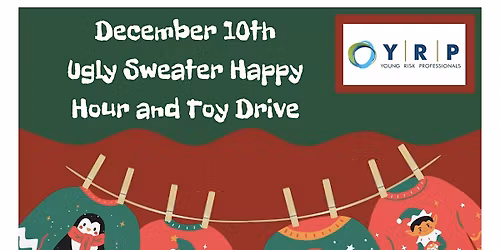 YRP Ugly Sweater Happy Hour and Toy Drive