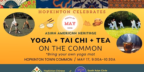 Yoga + Tai Chi + Tea on the Common