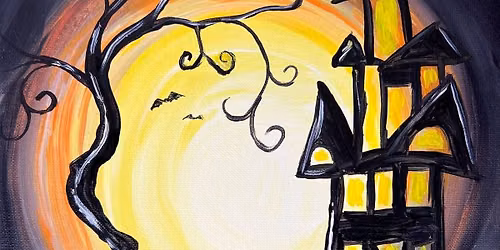 Let\u2019s Paint - Haunted House - Ages 21+ - Cedar City Elks Lodge 6-8pm