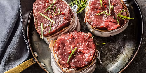 Couples Cook: Steak & Bacon