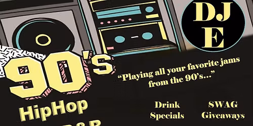 Sip & Bowl 90's Night with DJE
