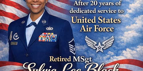 Retirement Ceremony MSgt Sylvia Black