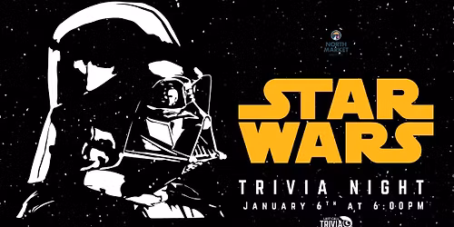 Star Wars Themed Trivia at North Market Bridge Park 6:00PM to 8:00PM