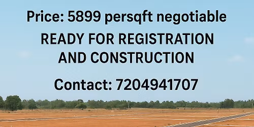 Site For sales in North Bangalore 