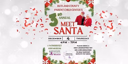 3rd Annual Meet Santa @ Wonderfeet Kids Museum