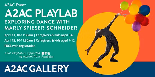 A2ACPlayLab - Exploring Dance with Marly Spieser-Schneider (Kids aged 7-12)
