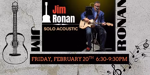 Live Music featuring Jim Ronan