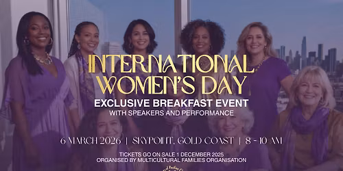 International Women's Day \u2013 Exclusive Breakfast Event at SkyPoint | Organised by MFO