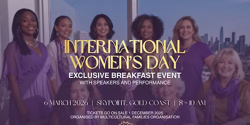 International Women's Day \u2013 Exclusive Breakfast Event at SkyPoint | Organised by MFO
