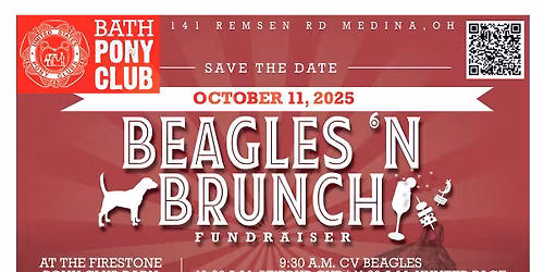 Beagles 'N Brunch Fundraiser and Haunted Hunter Pace