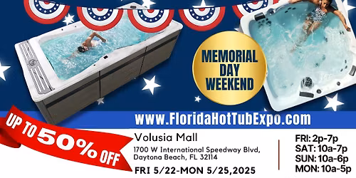 The Florida Hot Tub Expo Is In Daytona Beach This Weekend!