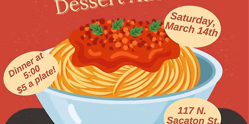 Spaghetti Dinner & Dessert Auction