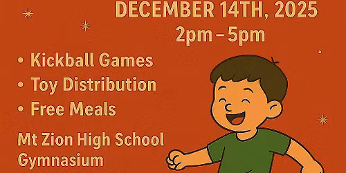 Youth Sports League Kickball and Toys For Tots Giveaway
