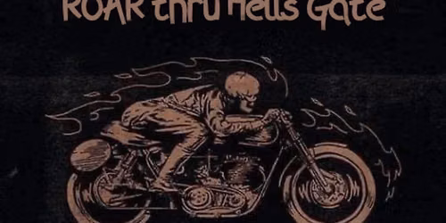 Vintage motorcycle Canyon Run