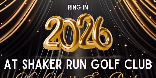 Shaker Run Golf Club New Year's Eve Party