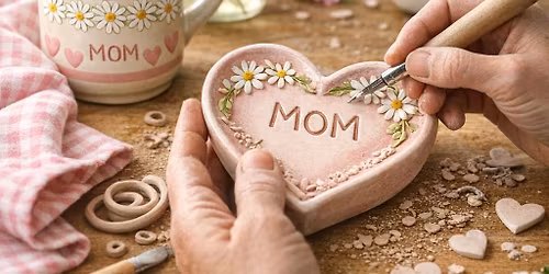 Create & Celebrate Mother\u2019s Day: A Spring-Themed Pottery Workshop