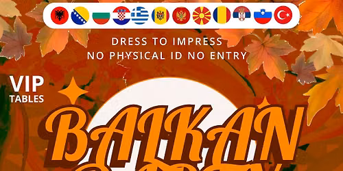 BALKAN Party PORTSMOUTH - Haloween Special