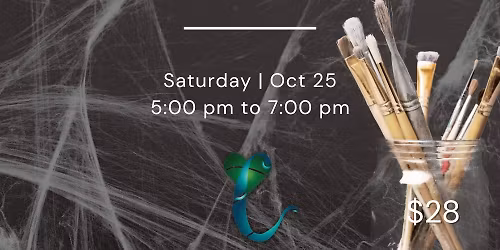 CDAAP Spooky Paint & Sip