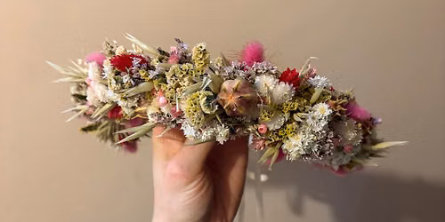 Dried Flower Crown Workshop
