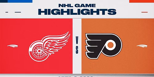 Philadelphia Flyers vs. Detroit Red Wings