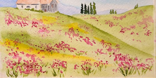 July 11th Afternoon Watercolor Workshop - SOLD OUT