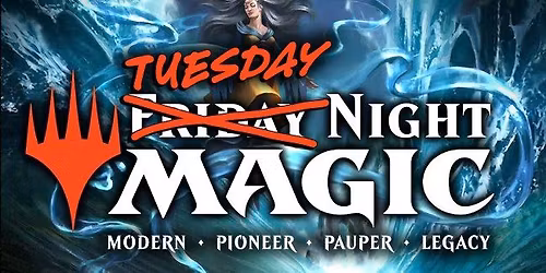 TUESDAY NIGHT MAGIC from 7pm