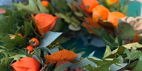 Christmas Door Wreath Workshop With Jay from Floral Couture