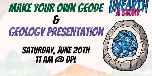 Make-Your-Own-Geode & Geology Presentation